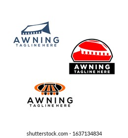 Awning Logo Design Vector Template