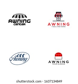Awning Logo Design Vector Template