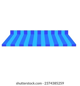 awnings vector colored awnings  awnings isolated svg