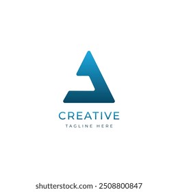 Template de conception de logo Awsome A Letter