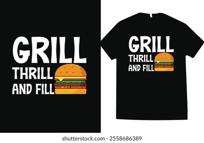 Awsome unick burger flag t-shirt design vector quotes lettering t shirt design for print,,100% original eps vector file ,