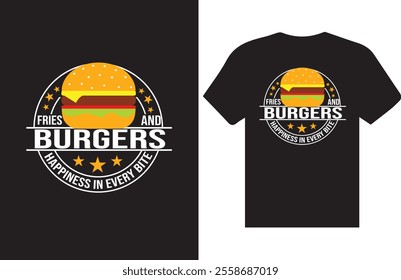 Awsome unick burger flag t-shirt design vector quotes lettering t shirt design for print,,100% original eps vector file ,