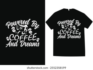 Awsome unick Coffee typography  t-shirt design vector quotes lettering t shirt design for print,, 100 % eps vector file ,Coffee Vector T Shirt Design Template,