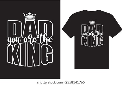 Awsome unick dad t-shirt design vector quotes lettering t shirt design for print; 100% original eps vector file