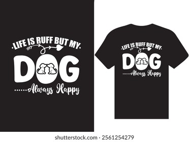 Awsome unick dogs t-shirt design vector quotes lettering t shirt design for print,,100% original eps vector file ,