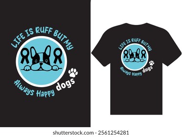 Awsome unick dogs t-shirt design vector quotes lettering t shirt design for print,,100% original eps vector file ,