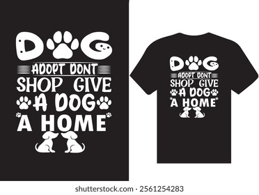 Awsome unick dogs t-shirt design vector quotes lettering t shirt design for print,,100% original eps vector file ,