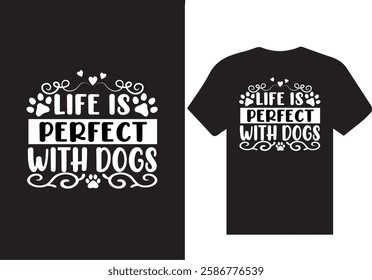 Awsome unick dogs t-shirt design vector quotes lettering t shirt design for print,,100% original eps vector file ,