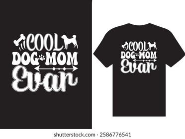 Awsome unick dogs t-shirt design vector quotes lettering t shirt design for print,,100% original eps vector file ,