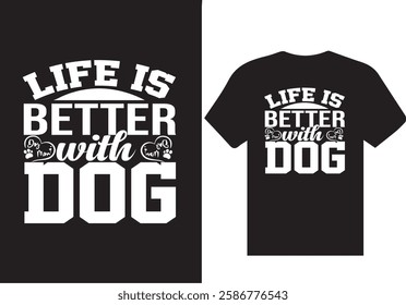 Awsome unick dogs t-shirt design vector quotes lettering t shirt design for print,,100% original eps vector file ,