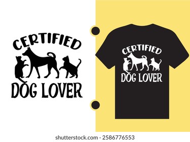 Awsome unick dogs t-shirt design vector quotes lettering t shirt design for print,,100% original eps vector file ,