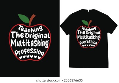 Awsome unick teacher t-shirt design vector quotes lettering t shirt design for print,,100% original eps vector file ,