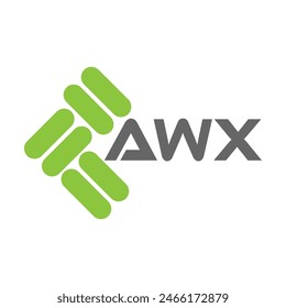 Diseño del Vector del logotipo de la letra AWX, logotipo simple y moderno AWX. Diseño de alfabeto de lujo AWX
