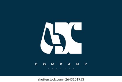 AX Abstract Geometric Logo Design. Modern and elegant logo design with simplistic typography elements, showcasing branding excellence.
