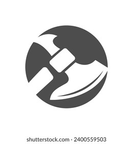 Ax, Axe logo icon design illustration