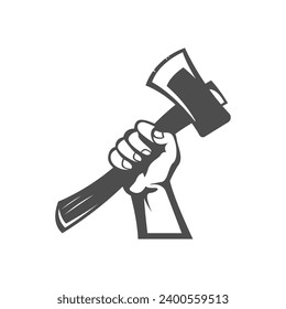 Ax, Axe logo icon design illustration