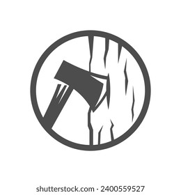 Ax, Axe logo icon design illustration