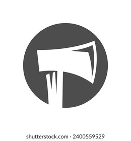Ax, Axe logo icon design illustration