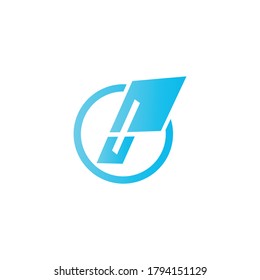 ax concepts logo vector graphic abstract template
