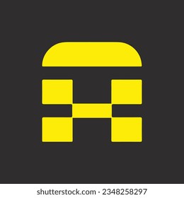 AX creative and modern vector logo design