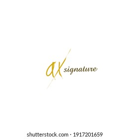 Axt handgeschriebenes Logo für die Identität