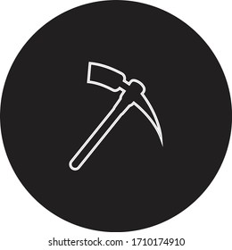 ax hoe logo illustration design