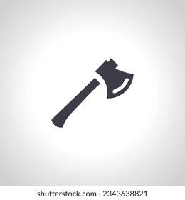 ax icon, ax cut tool icon.