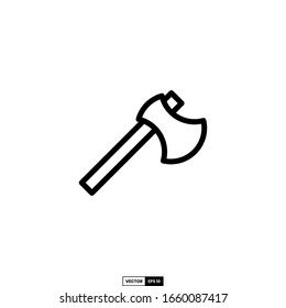 ax icon, design inspiration vector template for interface and any purpose