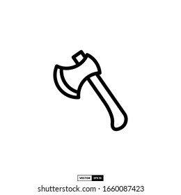 ax icon, design inspiration vector template for interface and any purpose