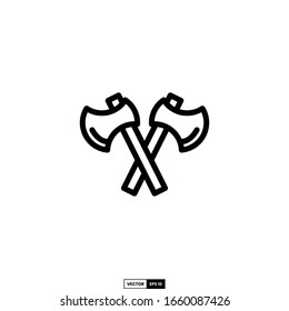 ax icon, design inspiration vector template for interface and any purpose