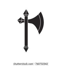 ax icon flat black