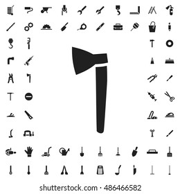Ax icon illustration isolated vector sign symbol