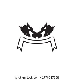 Ax icon Logo Template vector icon illustration design 