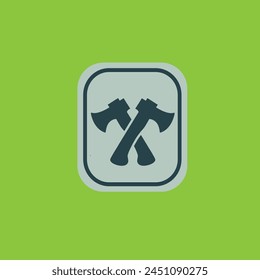 Ax icon logo vector graphic of illustration