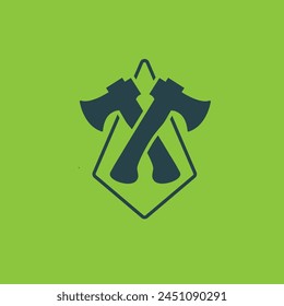 Ax icon logo vector graphic of illustration