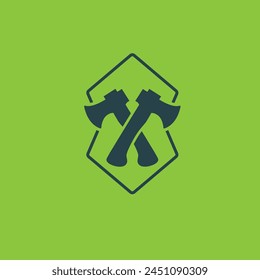 Ax icon logo vector graphic of illustration