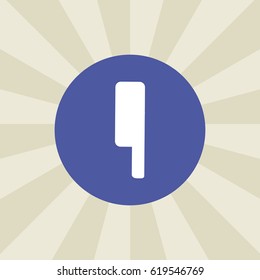 ax icon. sign design. background