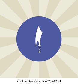 ax icon. sign design. background