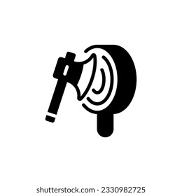 ax icon simple design in white background