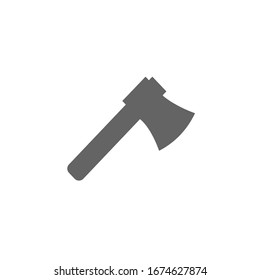 Ax icon. Simple vector summer icons for ui and ux, website or mobile application