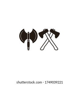 Icono de x en un diseño plano de moda