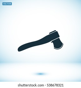 ax icon, vector best flat icon, EPS