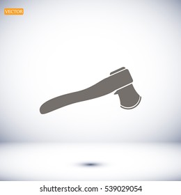 ax icon, vector best flat icon, EPS