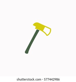 Ax  icon Vector design. Colored illustration.