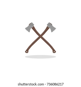 Ax icon. Vector illustration.