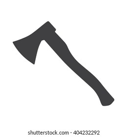 Ax Icon Vector Illustration on the white background.