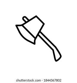 Ax Symbol Vektorgrafik Stil.