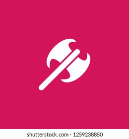 ax icon vector. ax sign on pink background. ax icon for web and app