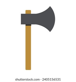 Ax illustrated on white background