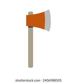 Ax illustrated on white background